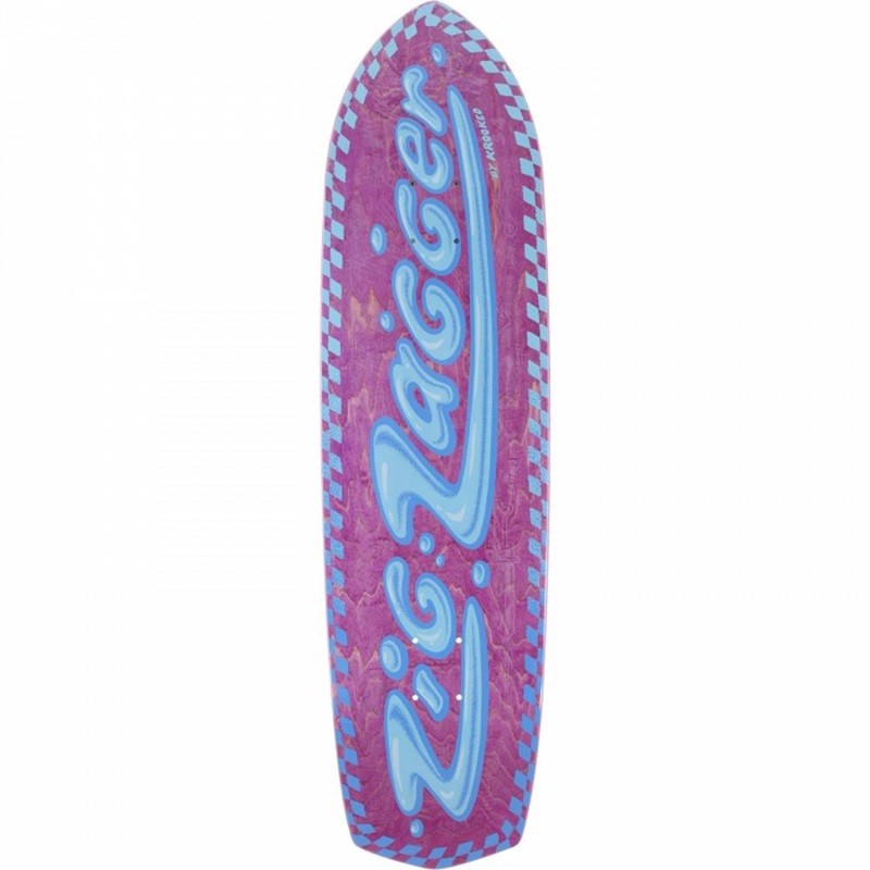 Krooked Zig Zagger Guest 32.38″ Cruiser Skateboard Deck