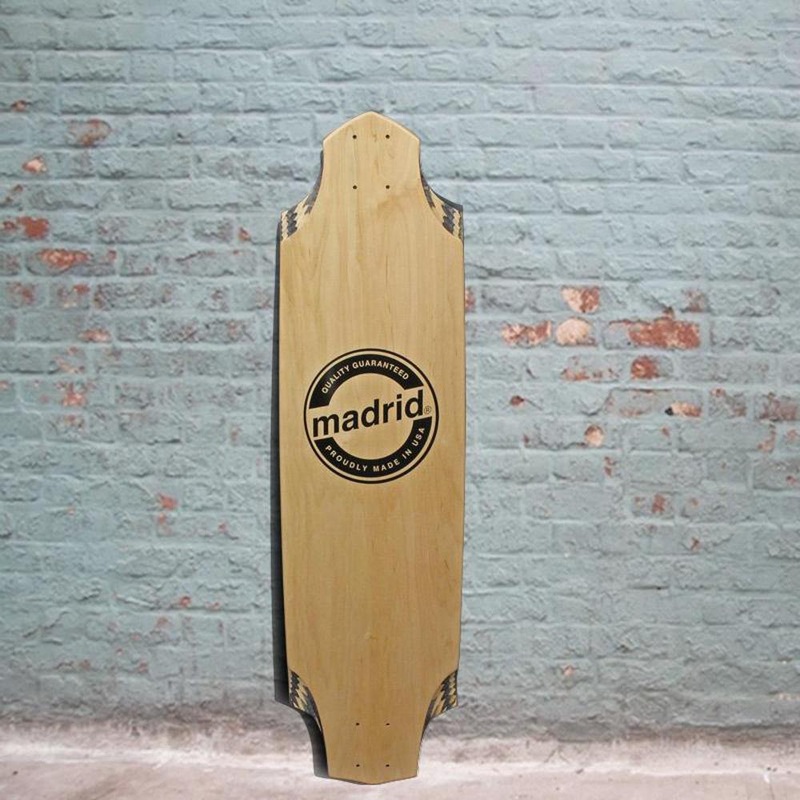 Madrid 50Cal Downhill 36″ Longboard Maple – Deck