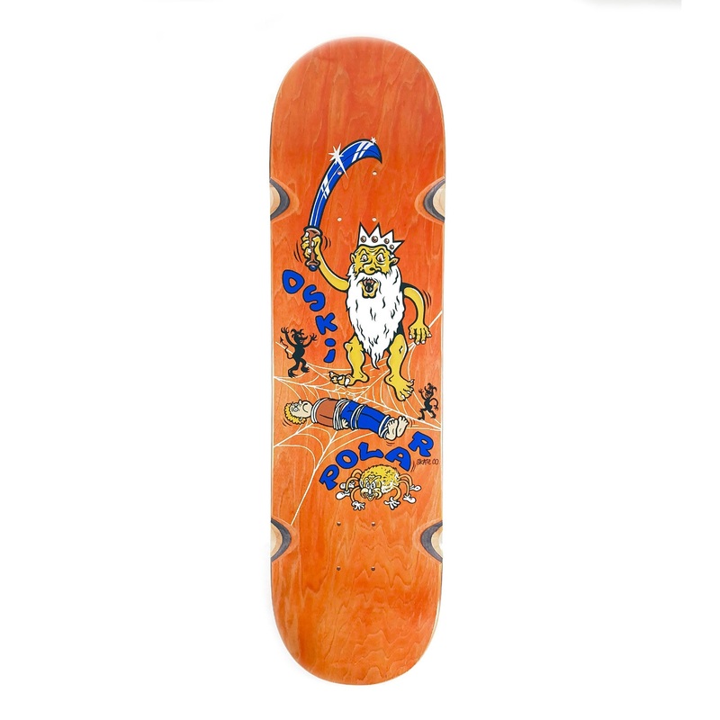 Polar – 8.5″ – Oskar Rozenberg ‘Spider King Wheel Wells’ Deck