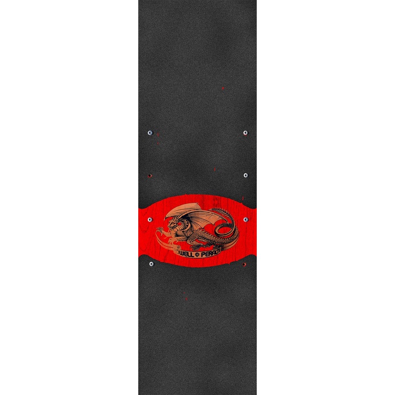 Powell Peralta Oval Dragon Graphic Premium Skateboard Grip Tape 9 x 33