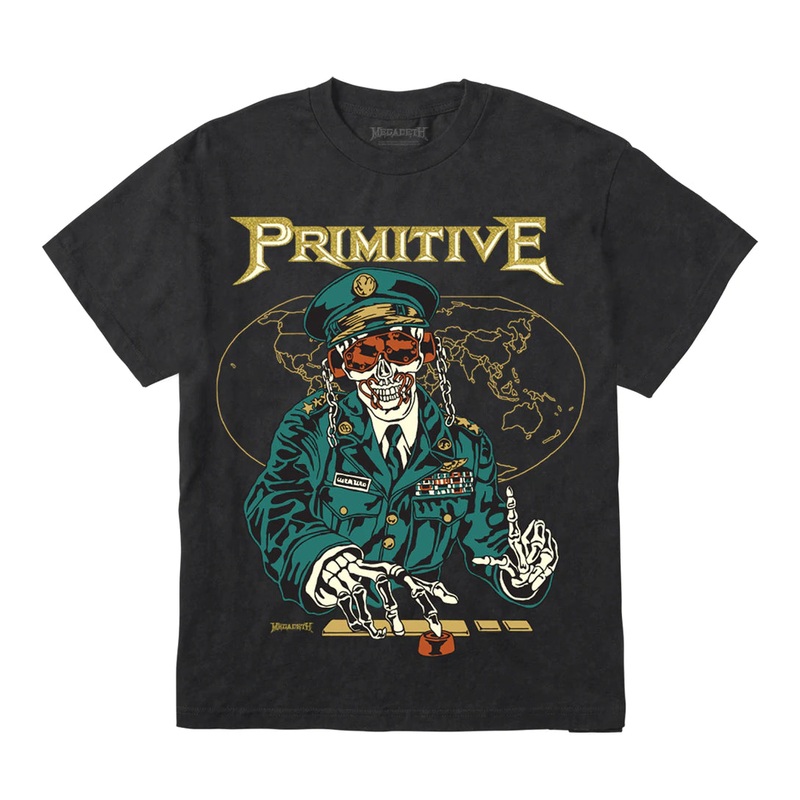 Primitive x MegaDeath Holy Wars T Shirt Black S