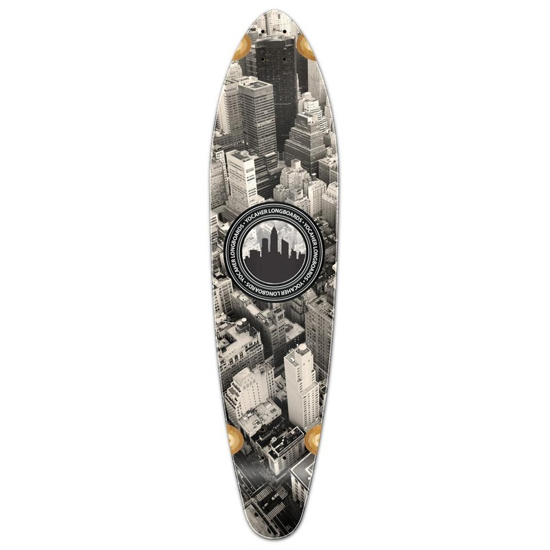 Punked Kicktail New York Longboard Deck Deck