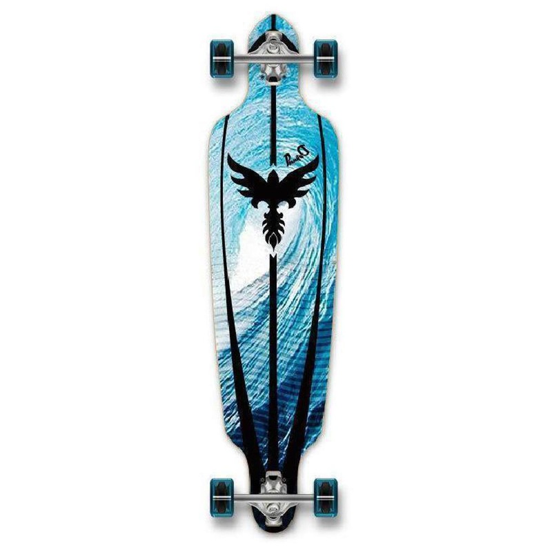 Punked Tsunami Drop Through 40″ Longboard Complete
