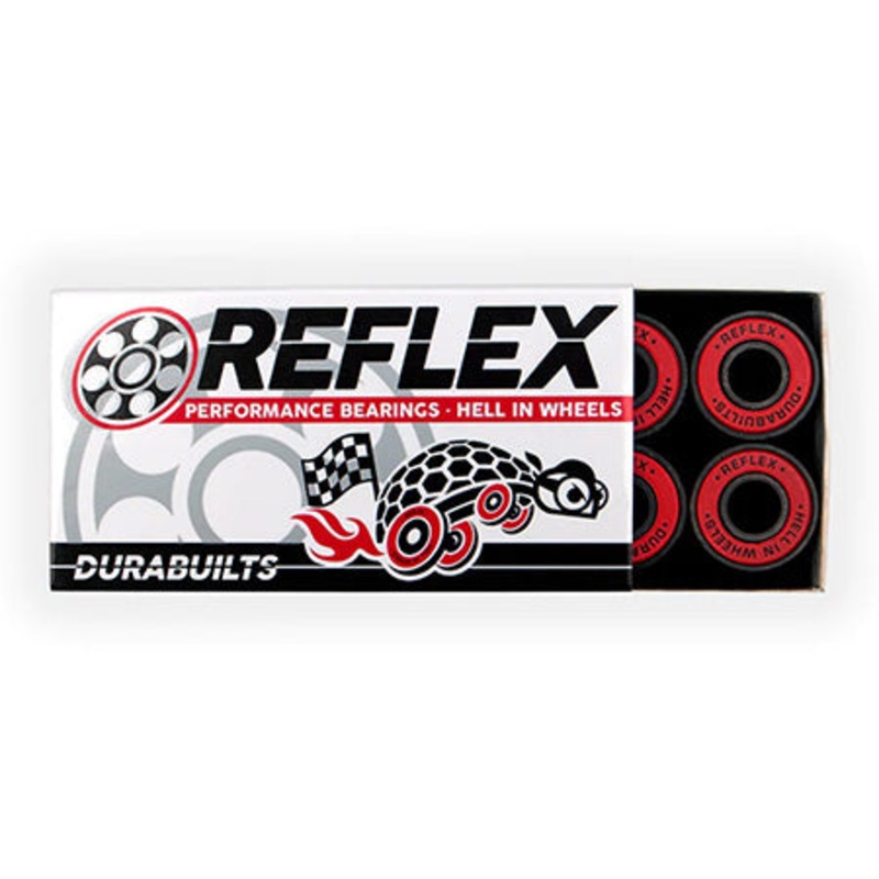 Reflex Durabuilt Bearings Black/ Red One size fits all