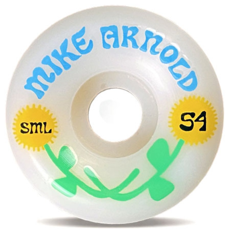 sml. Mike Arnold The Love Series V-Cut 99a Wheels White 54mm