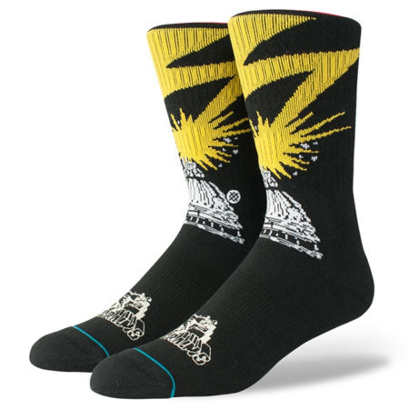 Stance Bad Brains Socks Black Large