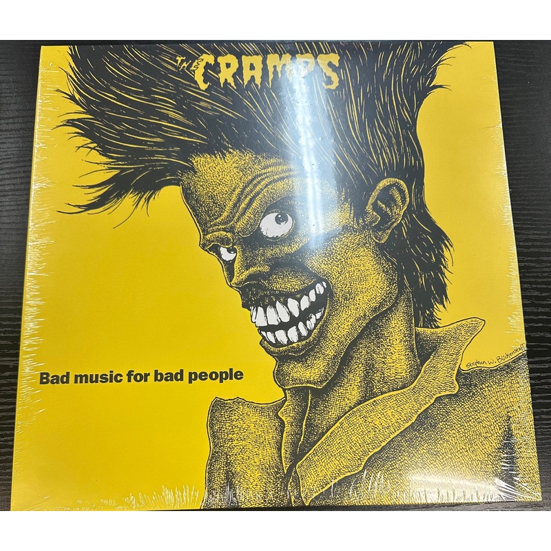 The Cramps  Bad Music For Bad People Vinyl LP Record **UNOFFICIAL RELEASE**