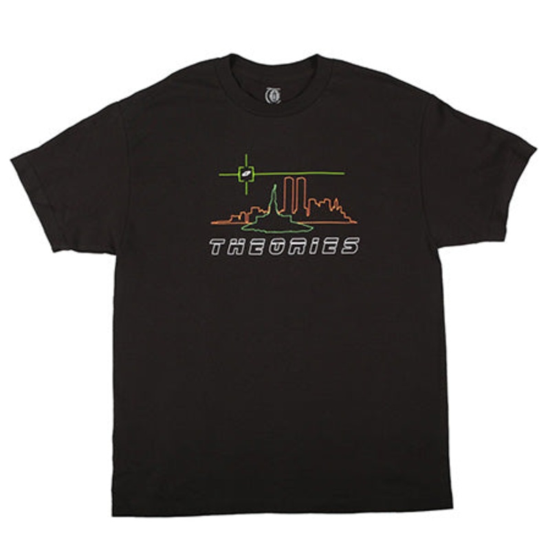 Theories Crosshairs T Shirt Black Medium