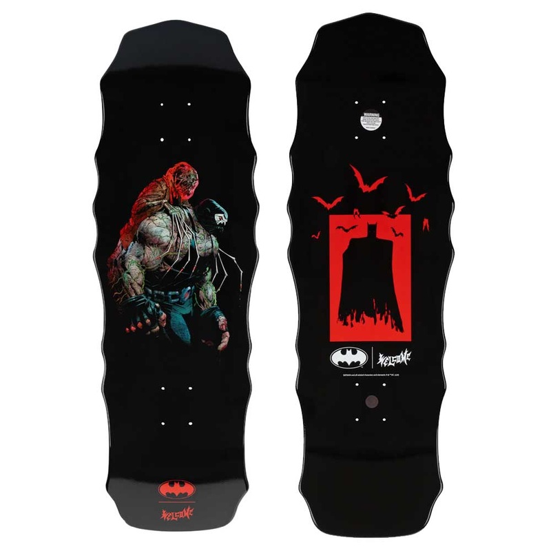 Welcome x Batman Bane & Scarecrow on Widow Skateboard Deck – 10.0″ Deck Only 10.0