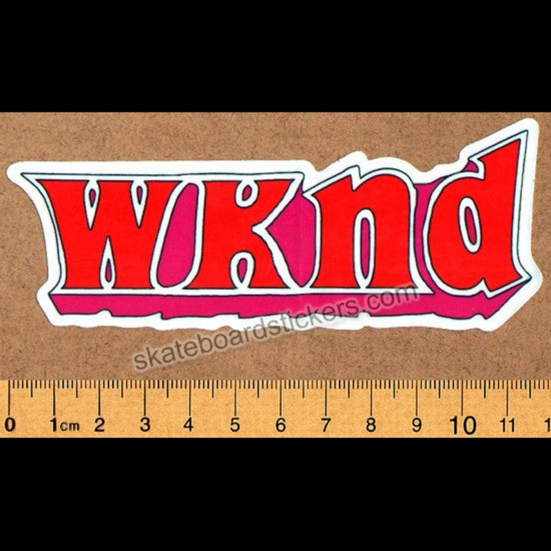 WKND Skateboards – Good Times Skateboard Sticker