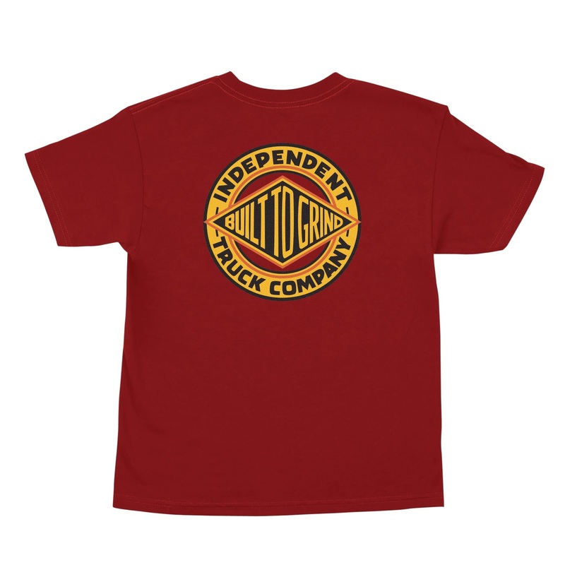 BTG Summit S/S Midweight Youth T-Shirt (Cardinal) Youth S
