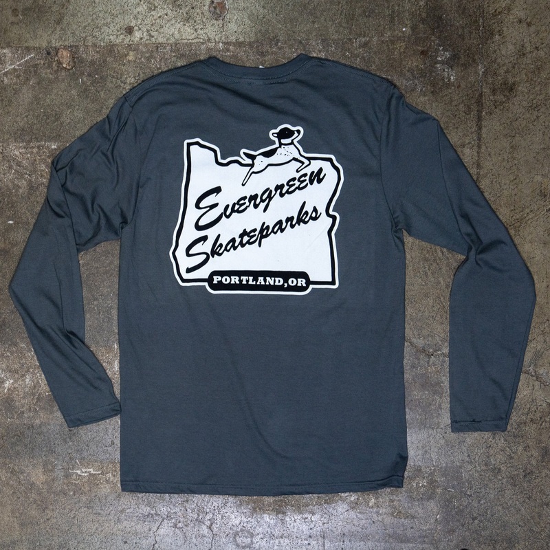 Evergreen Skateparks “Portland” Long Sleeve Medium