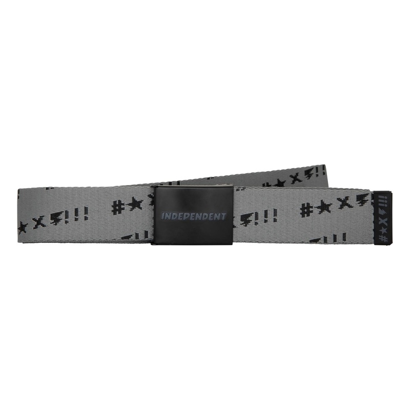 Exclamation Independent Web Belt Black OS