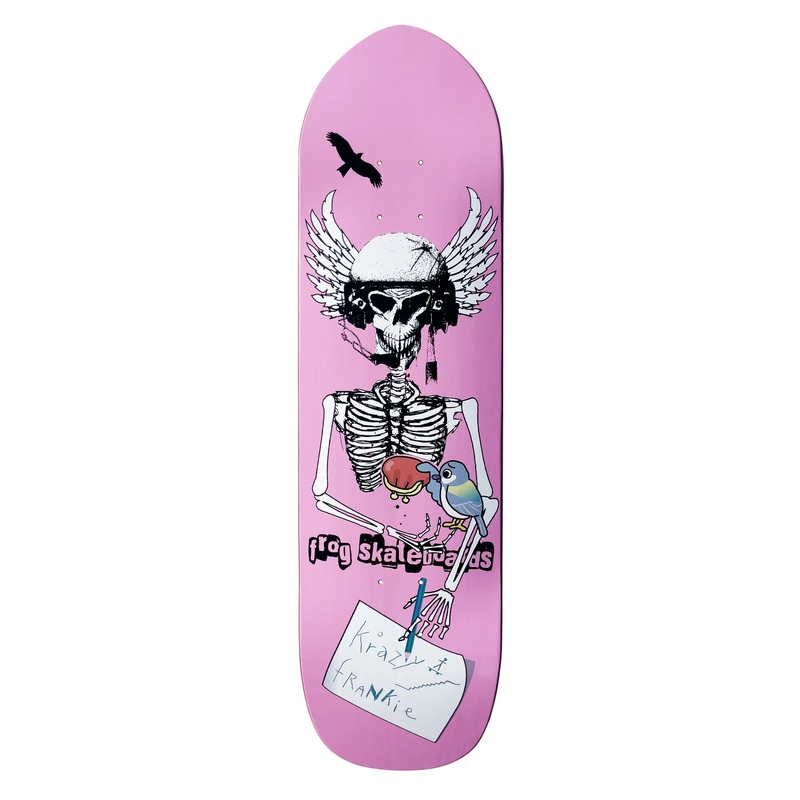 Frog Skateboards “Frankie Decker- Twisted Pilot” 8.5″ Deck