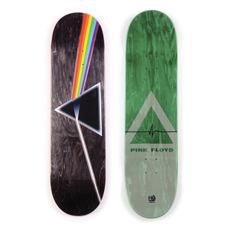 HABITAT x PINK FLOYD DARK SIDE OF THE MOON 8.5″ SKATEBOARD DECK