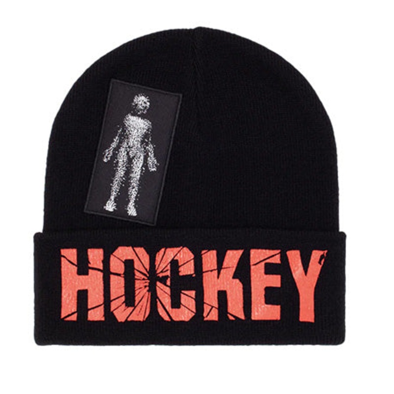 Hockey Newborn Beanie Black One size fits all