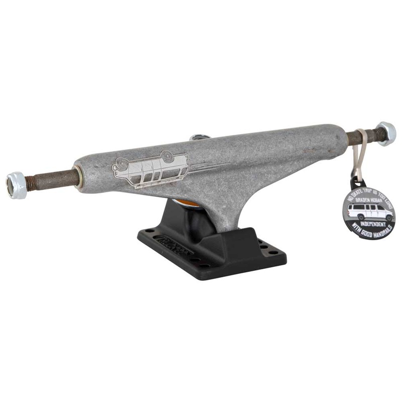 Hollow Braden Hoban Pro Transparent Black Standard INDY 144 Standard Stage 11 Trucks Set of TWO