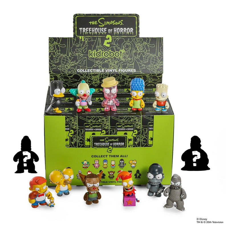 KIDROBOT x The Simpson’s Treehouse of Horror 3″ Blind Box Mini Figures