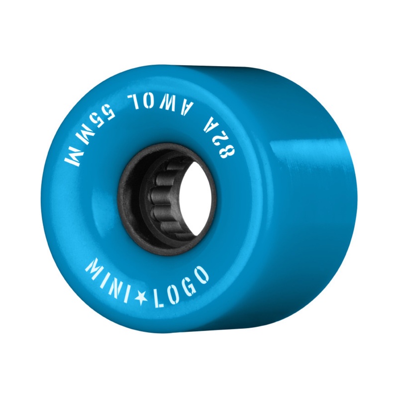 Mini Logo AWOL 80a Skateboard Wheels 59mm Duro 80a Blue