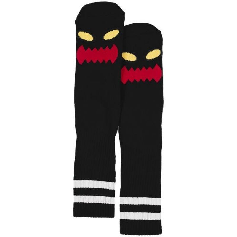 Monster Face Sock (Black)