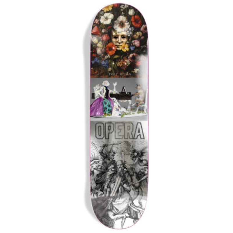 Opera Wood Still Life EX7 Skateboard Deck 8.25″ 8.25″