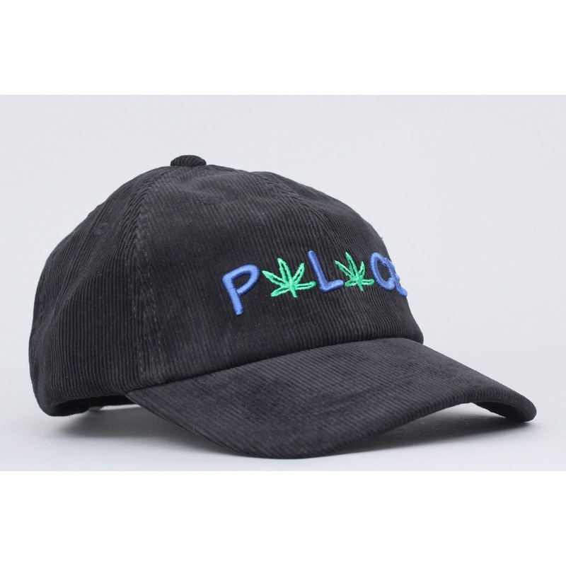 Palace Pwlwce Cord 6-Panel Cap Black