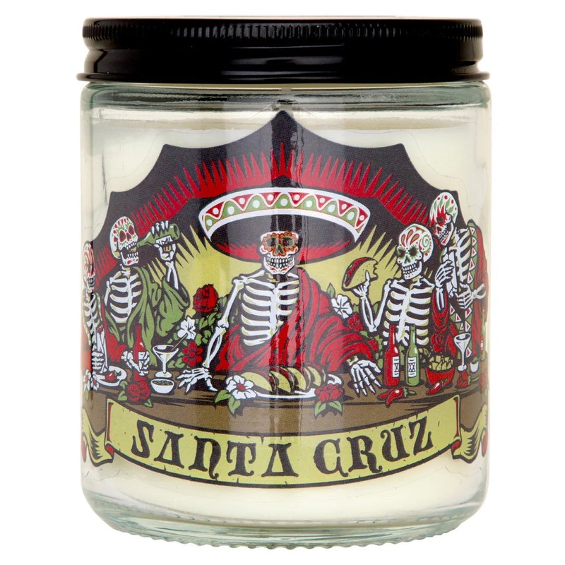 Santa Cruz Dead Diners Candle Clear One Size Fits All