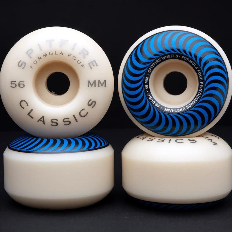 Spitfire Wheels “Classic- Formula Four 99A” 56MM Wheels