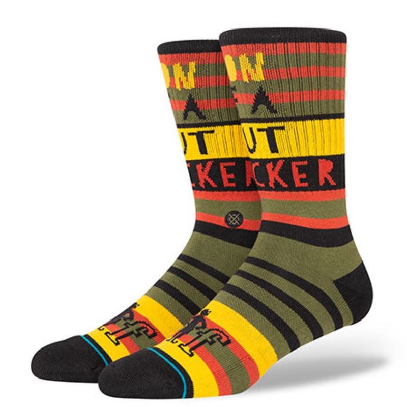 Stance Son of A Crew Socks Black Large