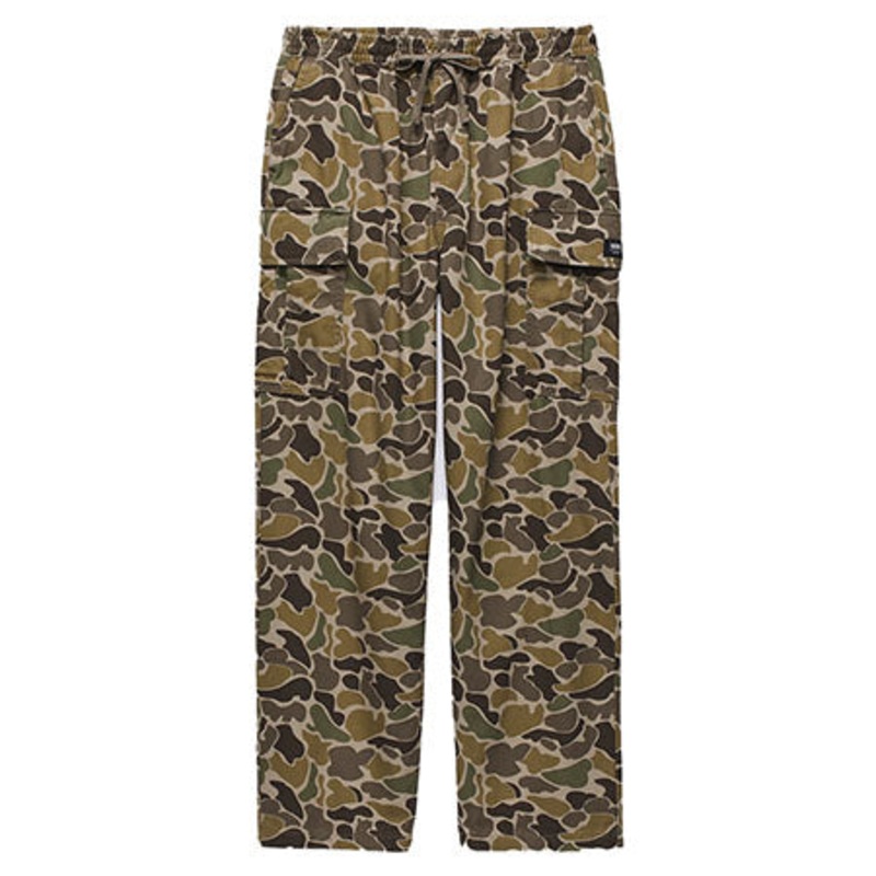 Vans Range Cargo Baggy Tapered Elastic Pants Bungee Cord/ Turkish Coffee Small