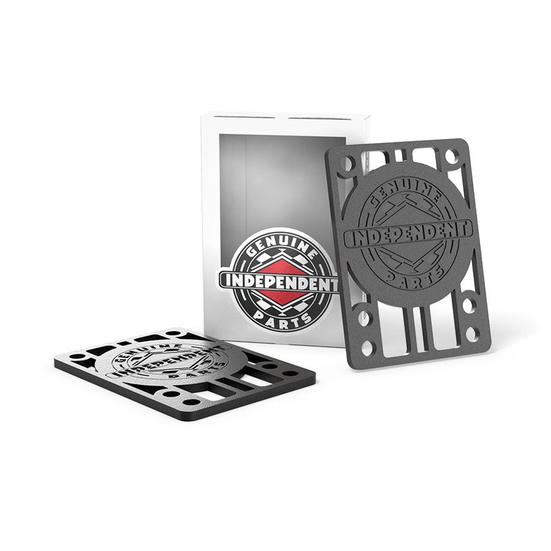 1/8in Independent Genuine Parts Black Risers Black 1/8 in