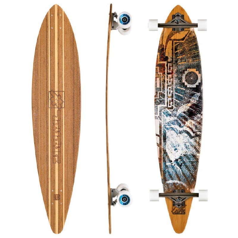 Bamboo Harpy Eagle Trurute 44″ Pintail Longboard Deck Only