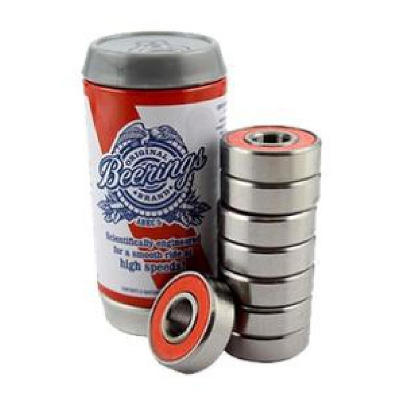 Beerings Original Abec5 Longboard Skateboard Bearings Beerings only