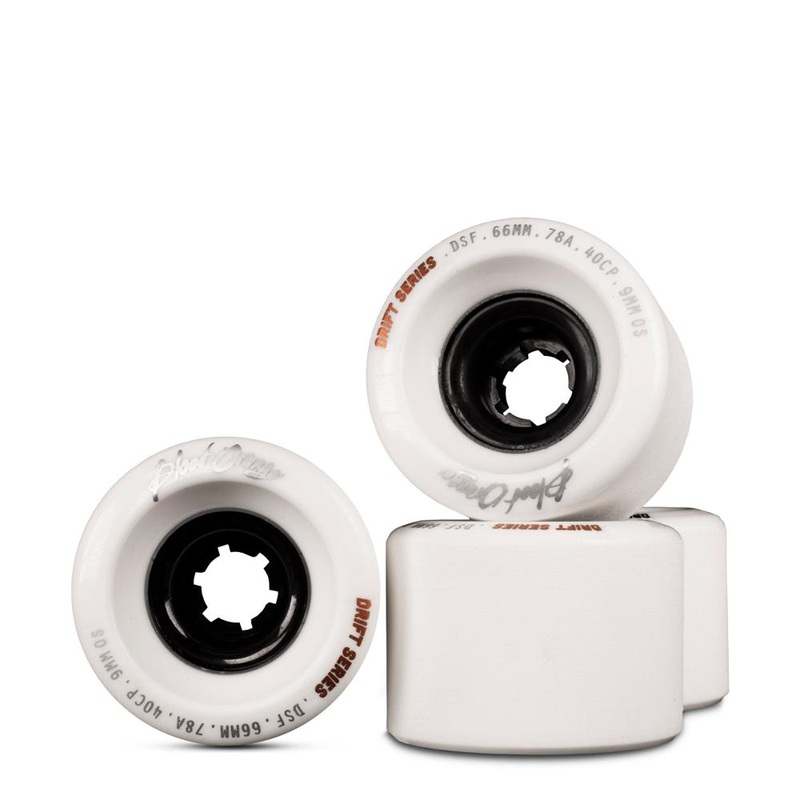 Blood Orange Drift Series 66mm/78A Skateboard Wheels | set of 4 Default Title