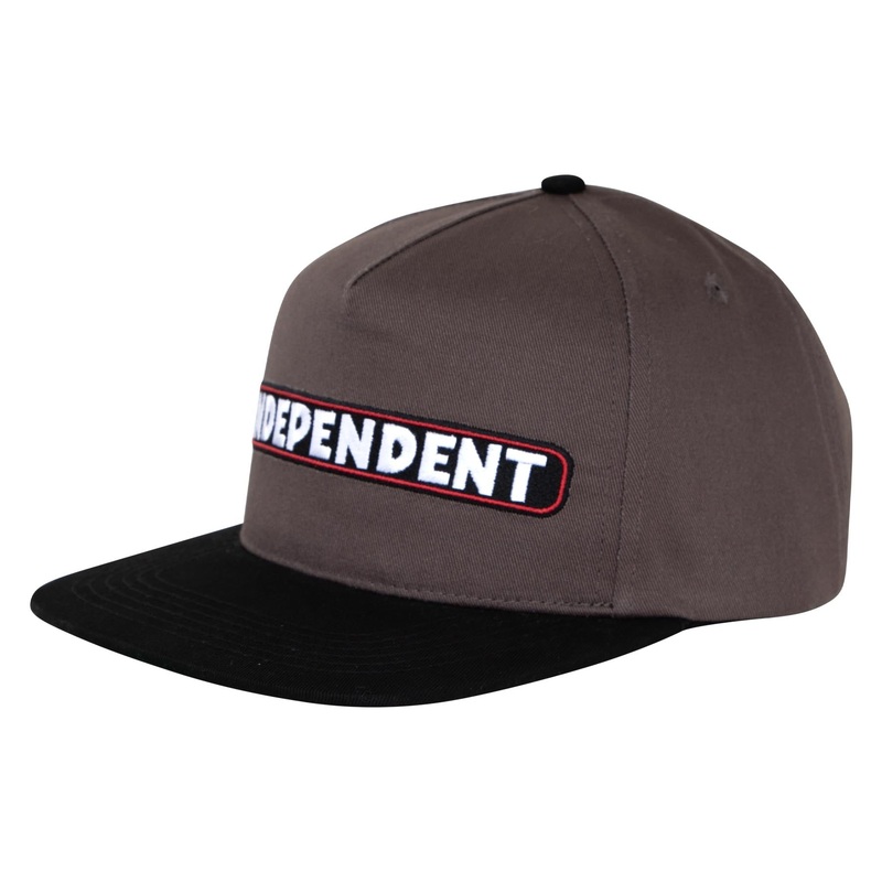 BTG Speed Bar Snapback Independent Hat Char/Black OS