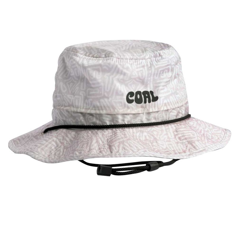 Coal Traverse Bucket Hat Medium Khaki Scribble