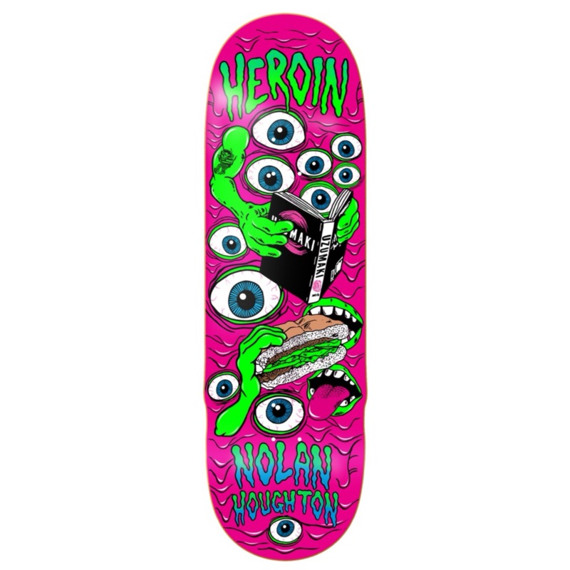 Heroin Nolan Houghton Mutate or Die 9.5″ Skateboard Deck 9.5″ WB 14.375″