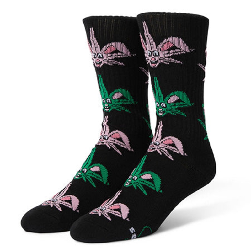 HUF HUF x Freddie Gibbs Lucky Crew Socks Black One size fits all