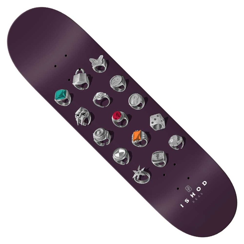 Jeweler Ishod 8.25×31.7 Real Skateboard Deck