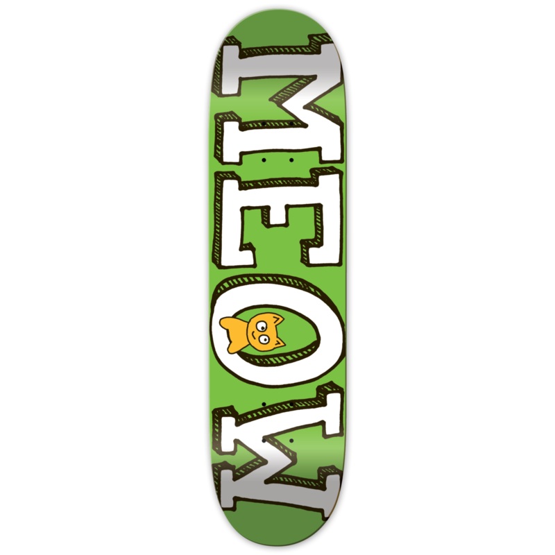 Logo Green 8.25″ Skateboard Deck 8.25″