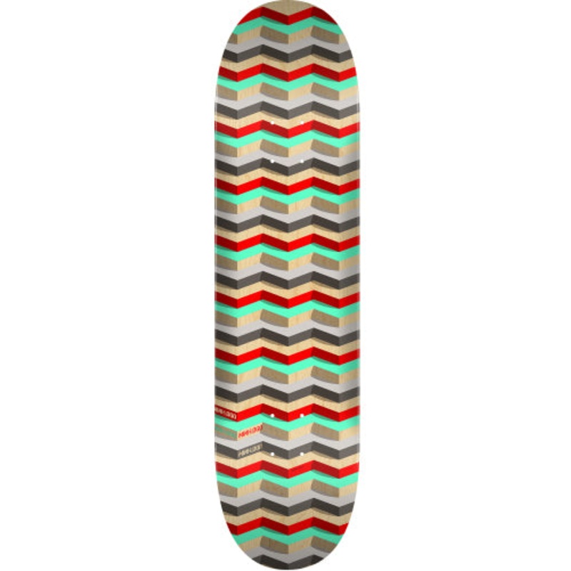 Mini Logo Pattern Steps Skateboard Deck 8.5″ 8.5″