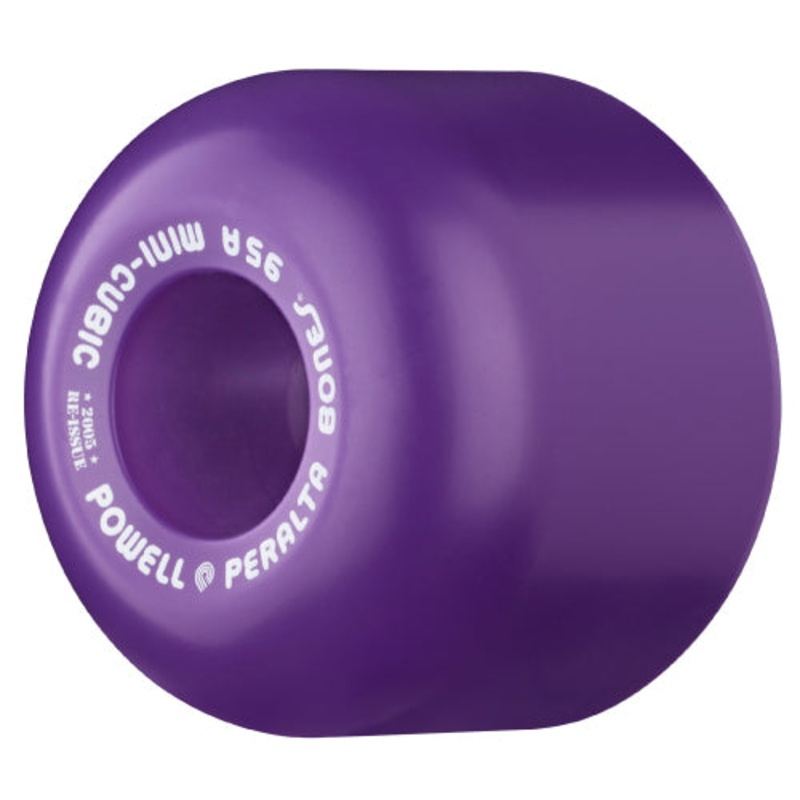 Powell Peralta Mini Cubic Wheels Purple 64MM 95A 64mm