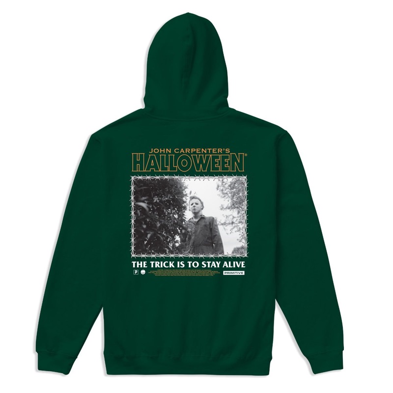 PRIMITIVE X HALLOWEEN “STAY ALIVE” HOODED SWEATSHIRT S