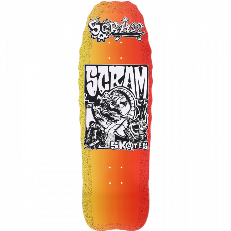 Scram Skateboards “Loco Roller” 10.5″ Deck