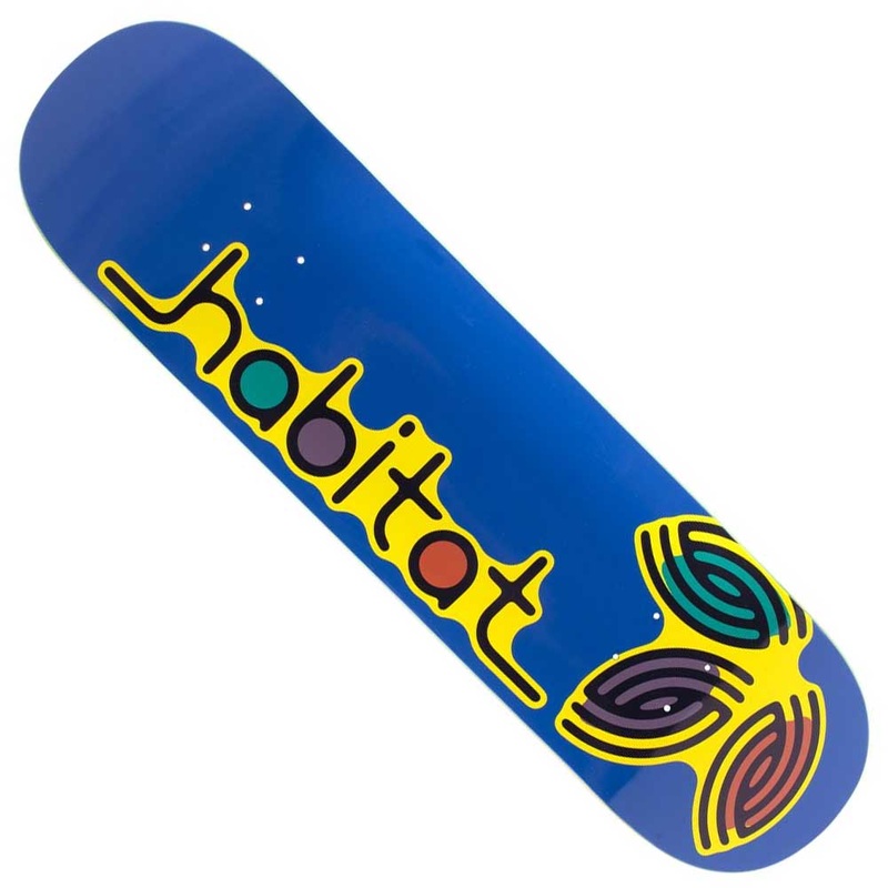 Trillium Blue 8.12 Deck Habitat Skateboard