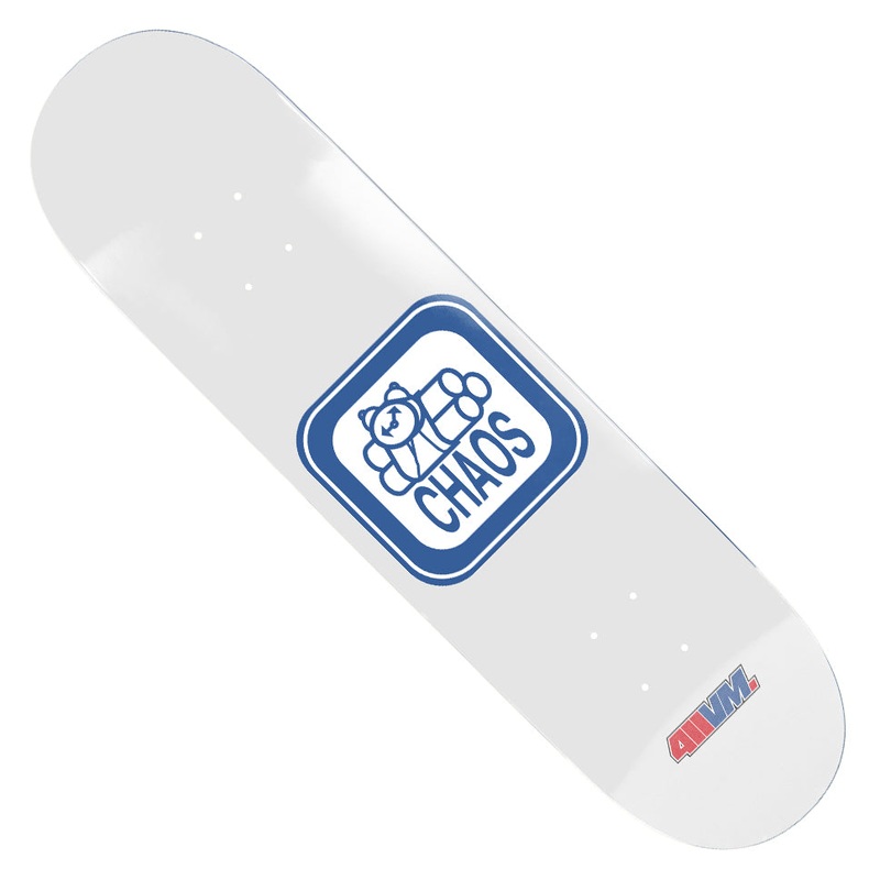 411VM Chaos White Deck White 8.5 x 31.95 WB:14.25
