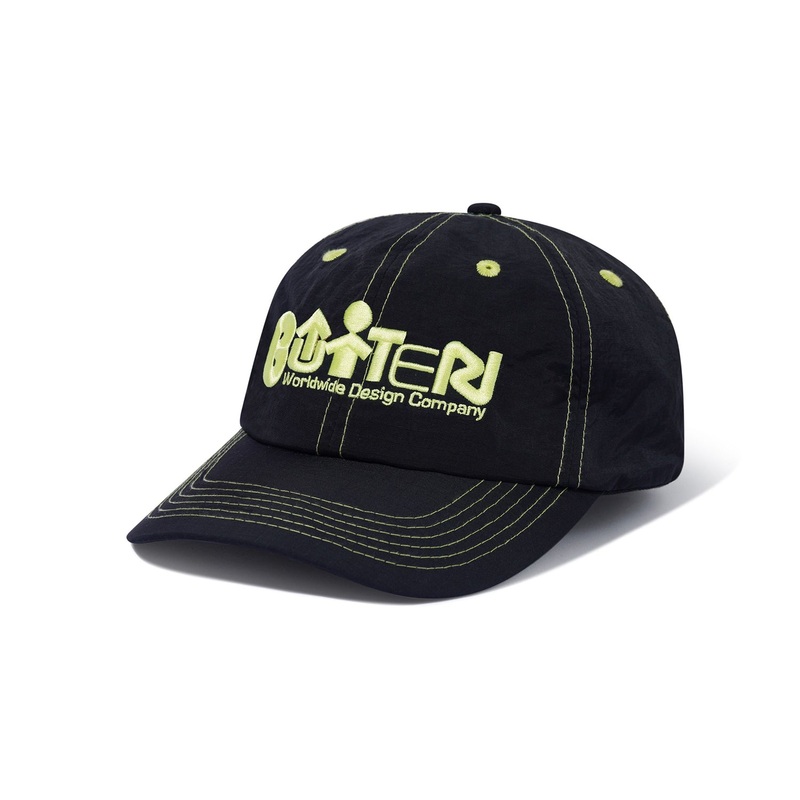 Butter Goods Design 6 Panel Cap – Black