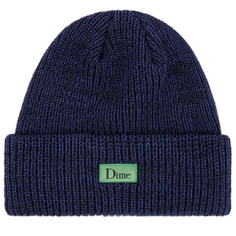 Dime Classic Marled Beanie Navy One size fits all