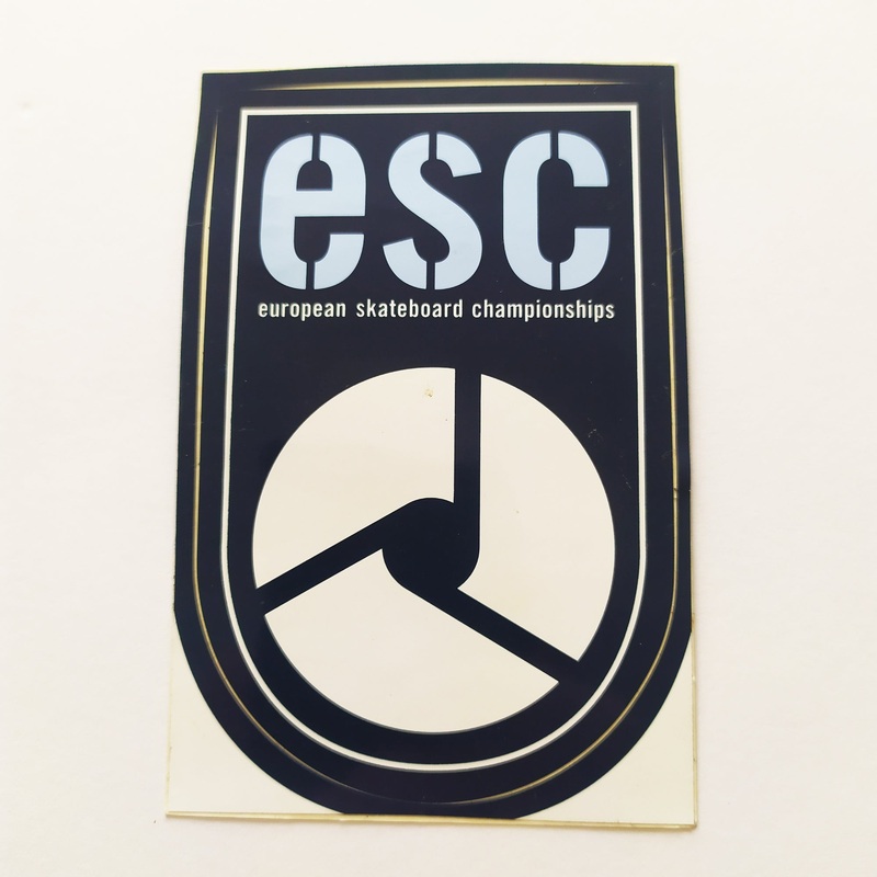 European Skateboard Championships Skateboard Sticker