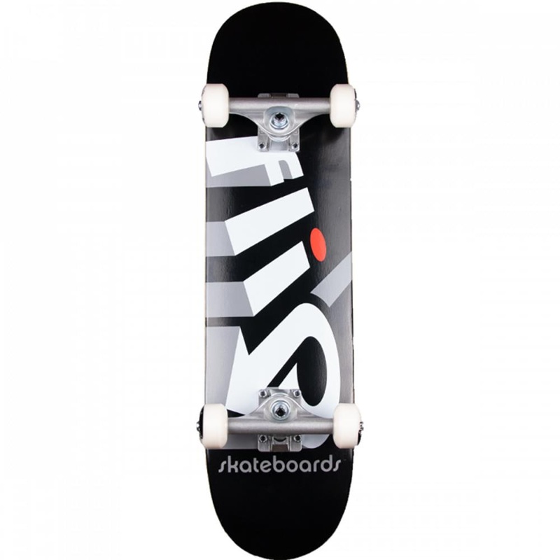 Flip Strobe 7.25″ Black Skateboard